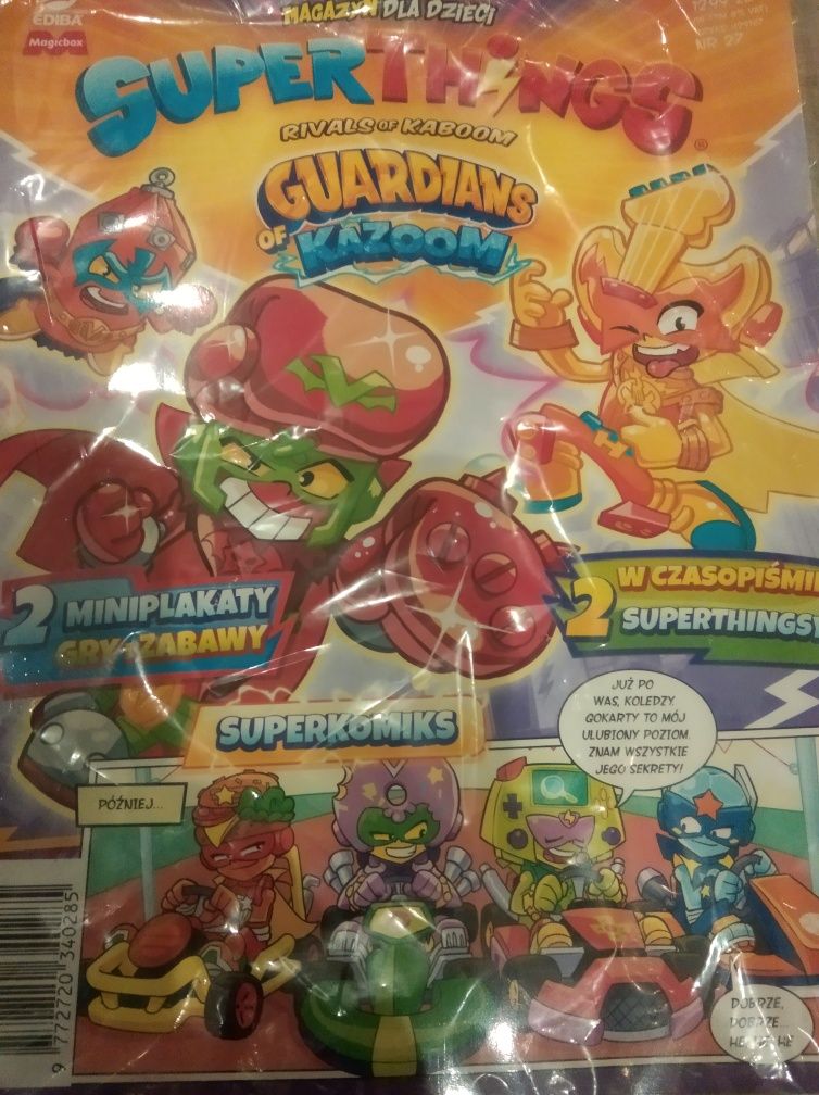 Komiks super things Guardians od kazoom