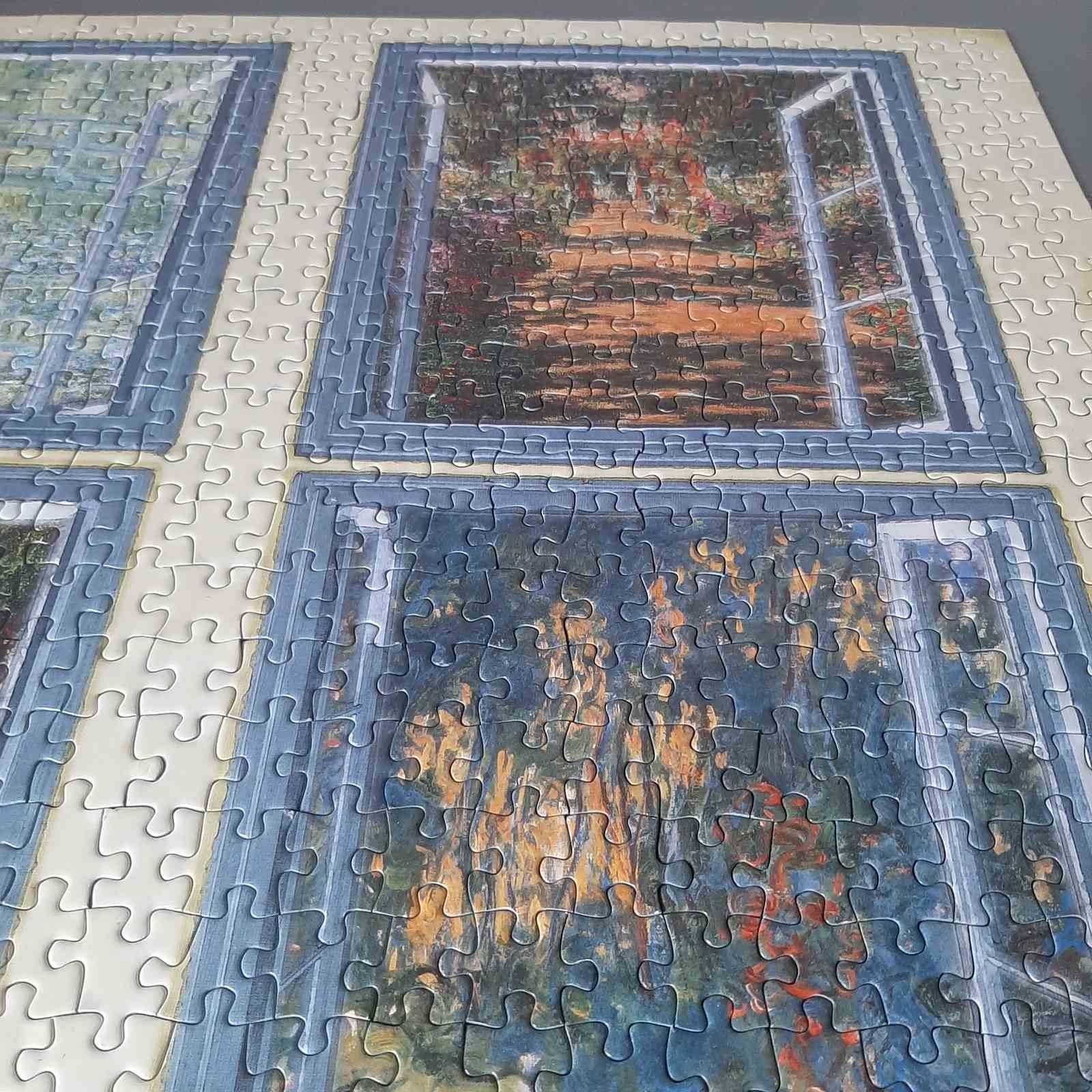 Unikatowe puzzle 1000 elementów- obrazy Monet'a