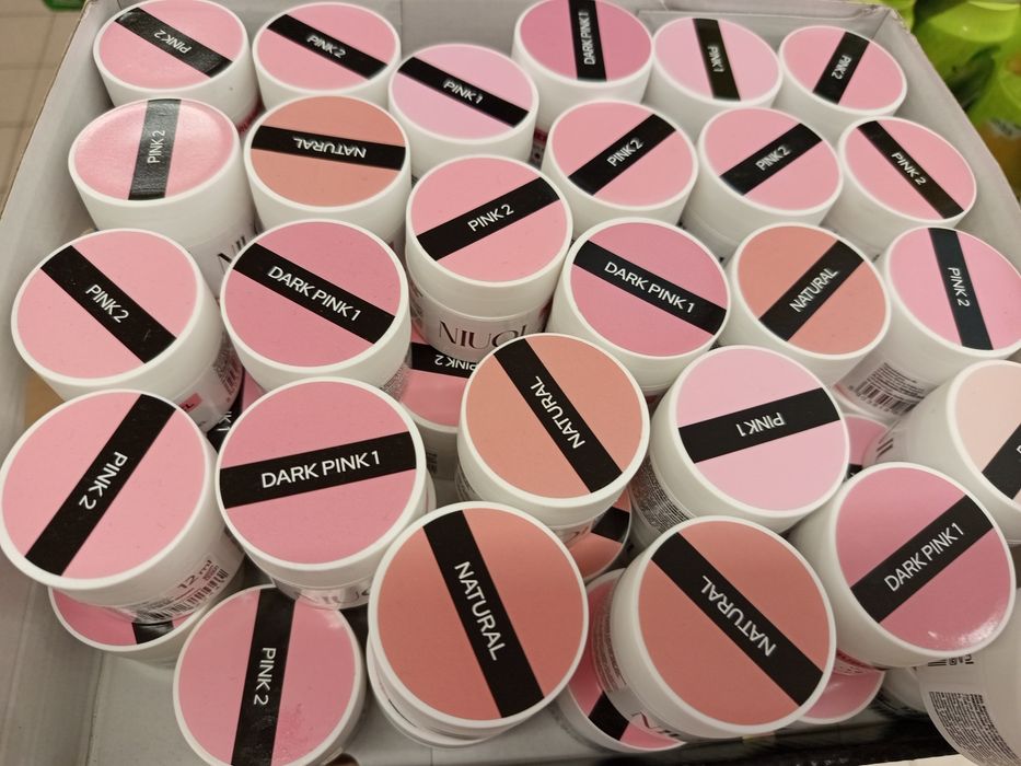 Wysyłka 1zl Niuqi NOWY kamuflujący hybrydowy żel kauczukowy do paznokc