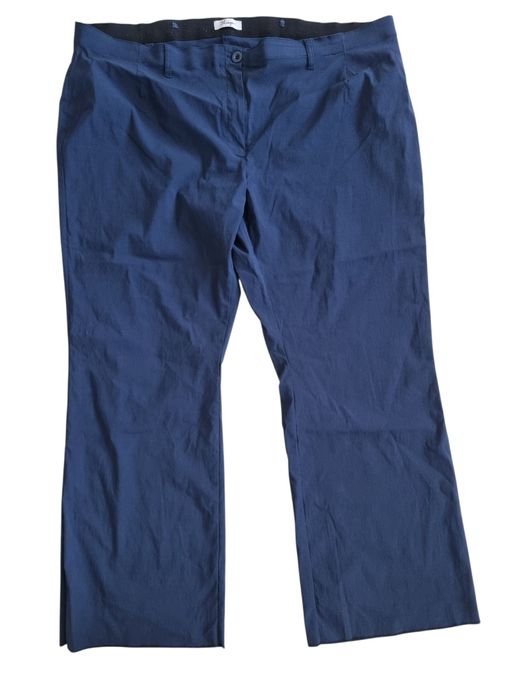 Granatowe elastyczne spodnie sheego rozmiar 54/56