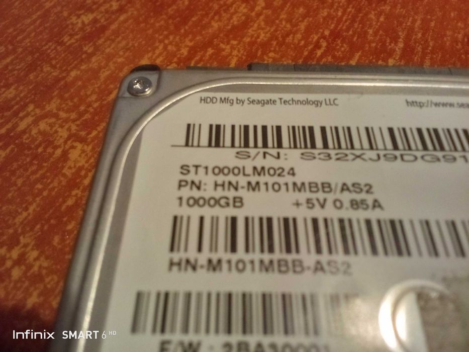 Dysk 2,5 cali 1 TB Samsung oraz 320 GB Western Digital