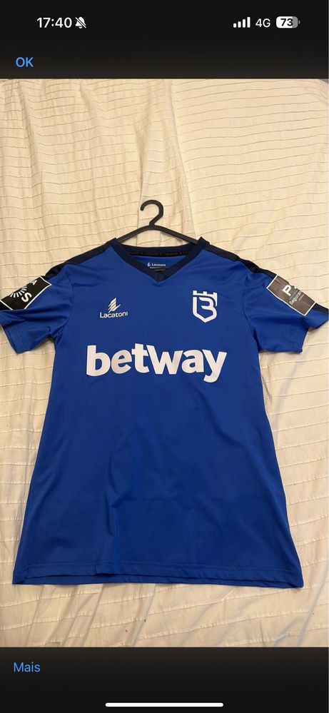 Camisolas Match Worn de Jogo Futebol Braga Benfica Porto Sporting