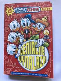 Kaczor Donald komiks MegaGiga - Genialne wynalazki, Tom 59