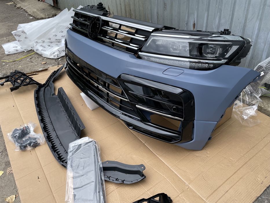 Бампер в сборе Volkswagen Tiguan R line тигуан р Лайн