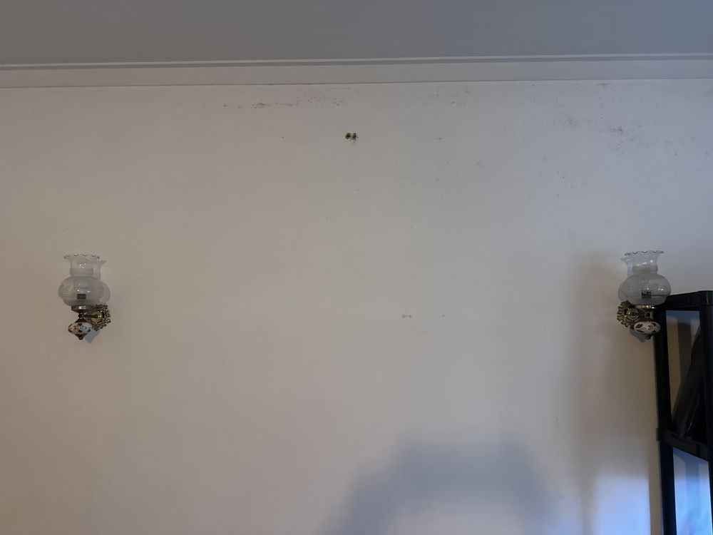 2 candeeiros/aplique/iluminação de parede vintage 14x18x28cm