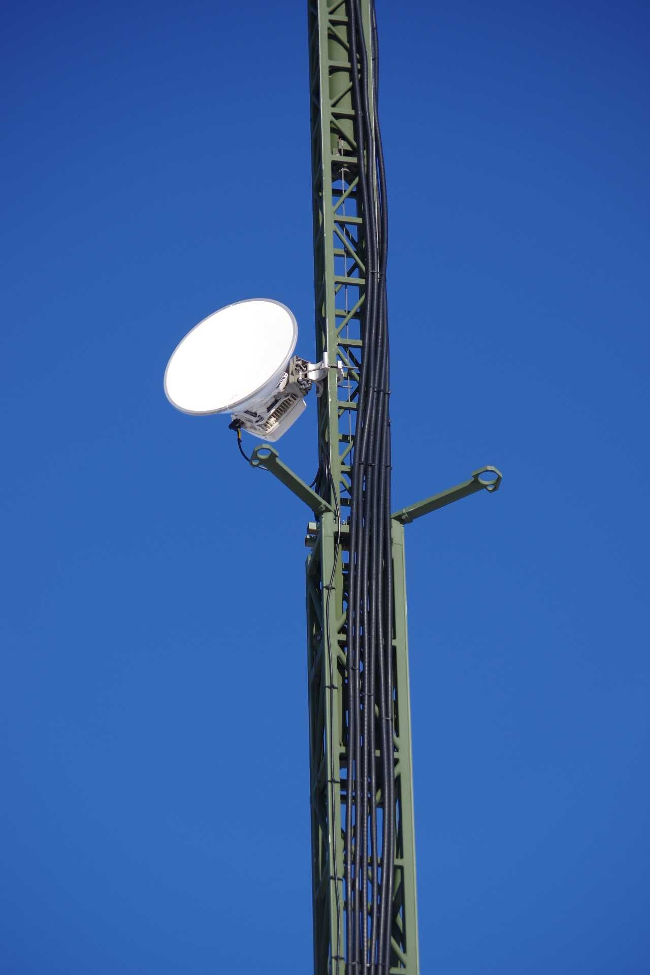 Nadajnik - wieża mobilna telefonii komórkowej 25m