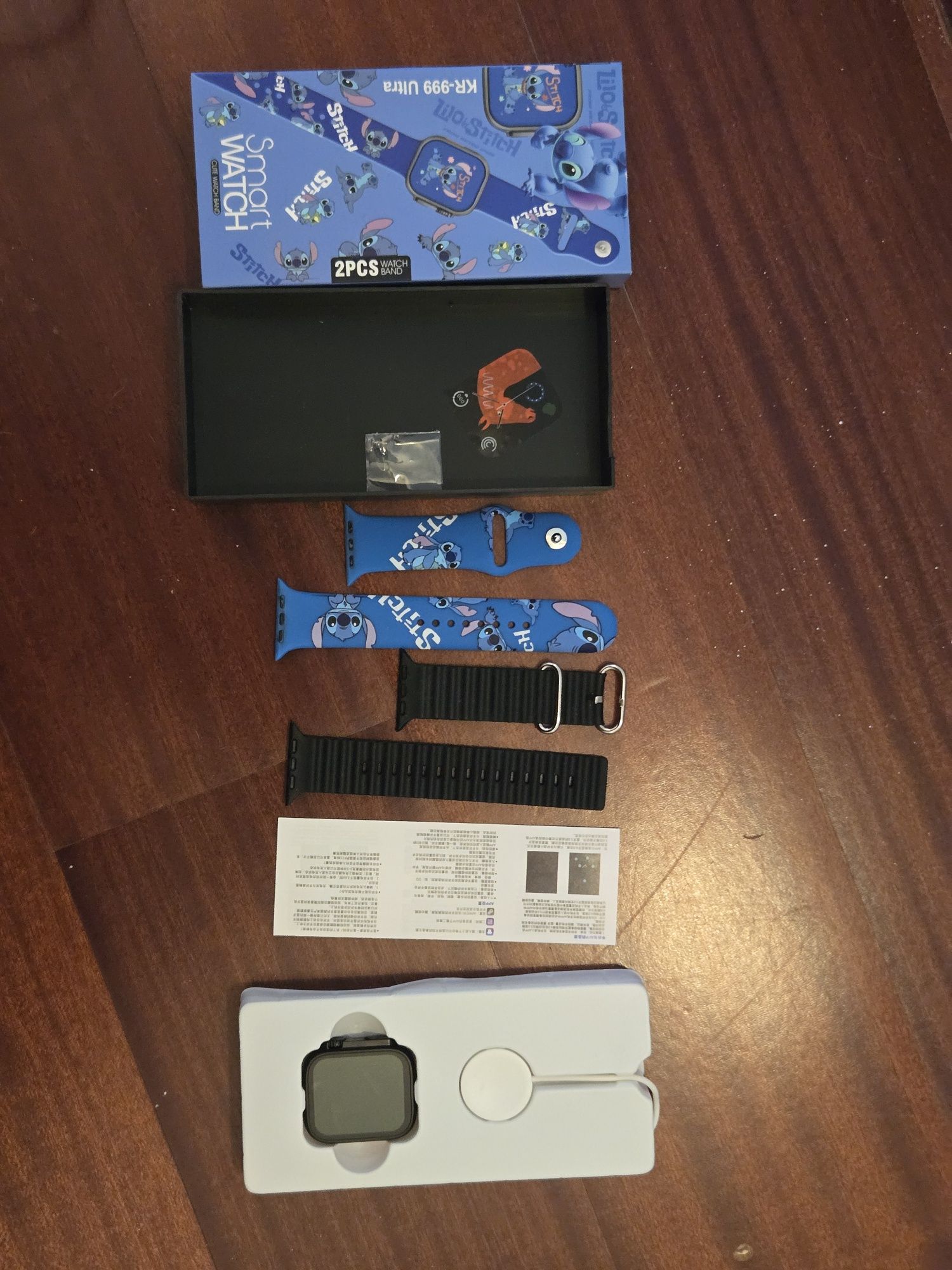Relógio Smart Lilo & Stitch KR-999 Ultra