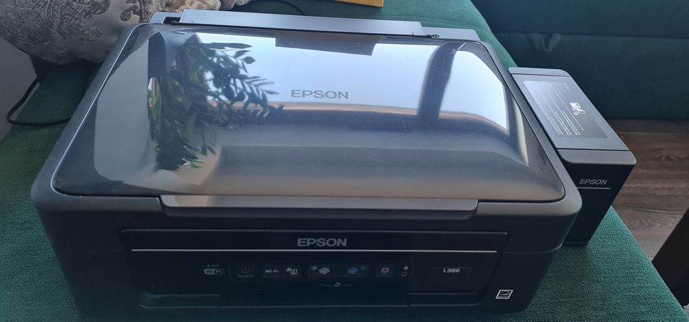 Epson L386 – IDEALNY stan wizualny! Drukarka + skaner | Okazja 150