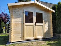 masywny domek ogrodowy*3m x 3m*9m2*narzędziowy*balik  grubosci aż 34mm
