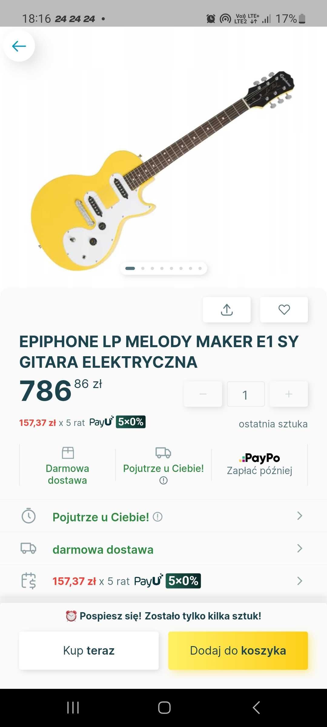 Gitara elektryczna
