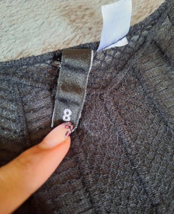 Długa sukienka maxi panterka 100 % wiskoza marka H&M rozmiar S 36