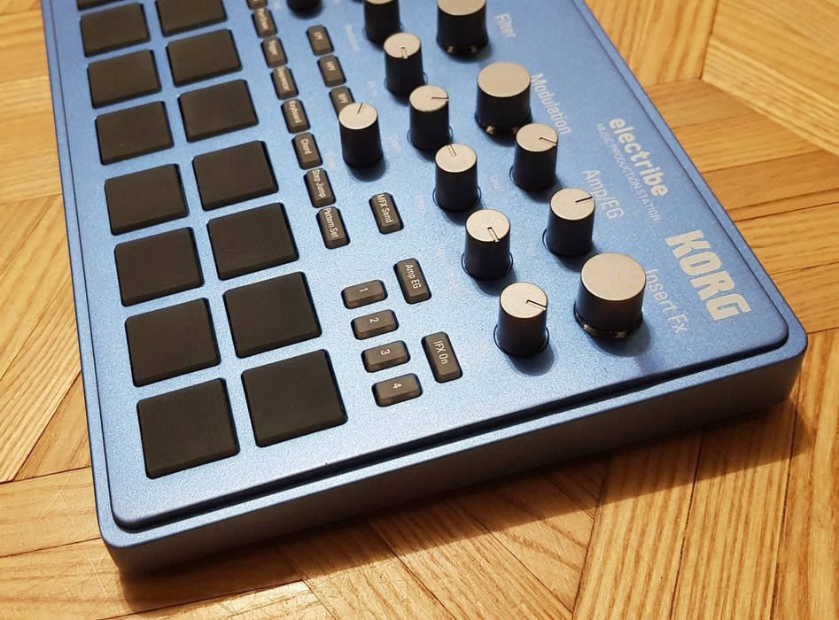 Korg Electribe 2 Synth Blue Hacktribe