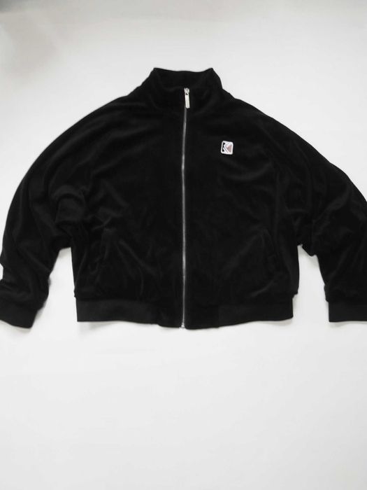 Karl Kani bluza welurowa na zamek M