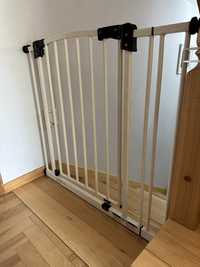 Bramka bezpieczenstwa dla dzieci, bramka schodowa regulowana 70-90 cm