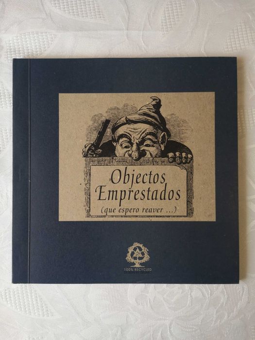 Livro de registo de objectos emprestados.