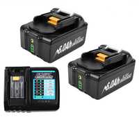 2 x Bateria Makita 6Ah + Ładowarka Makita zestaw zamienników nowe