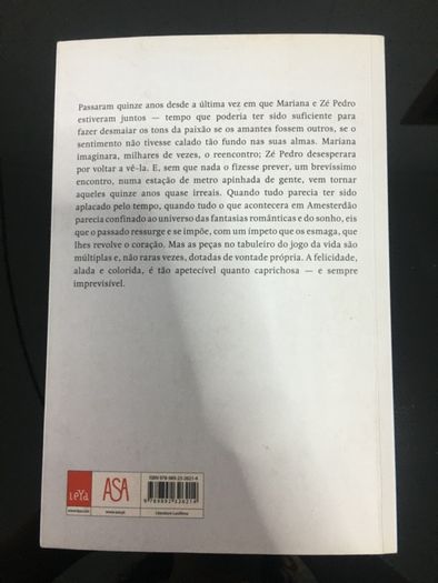 Vendo livro "Romance em Amesterdão" de Tiago Rebelo