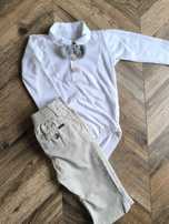 Komplet elegancki  68 Smyk i Polo Ralph Lauren niemowlę chrzciny