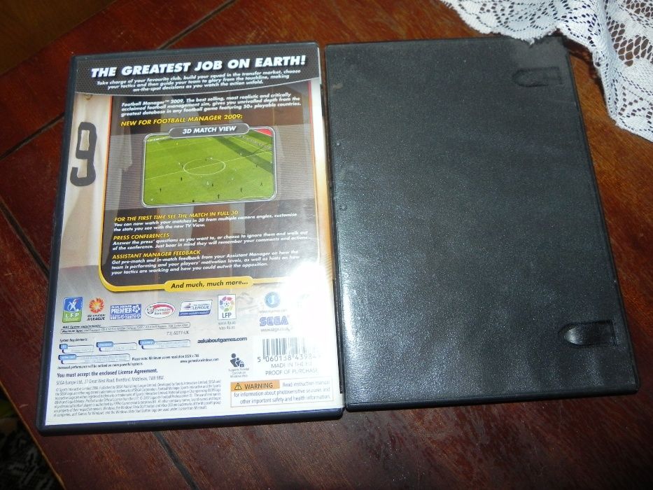 Игровые диски для PC футбол