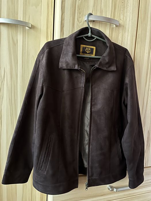 Куртка замшева (нубук) чоловіча