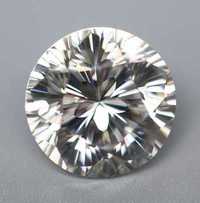 Diament Moissanit Brylant 100FACES! SACURA 5mm-0.5CT VVS1-D