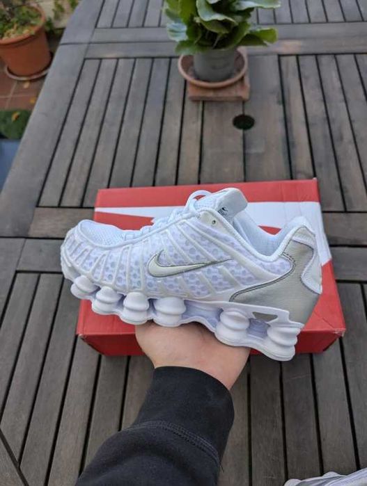 "Buty Trampki" Nike_Shox_TL_White_R.38