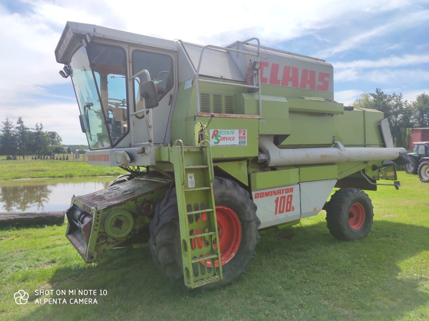 Claas Dominator 108 / Heder 5 m z wózkiem/ Klimatyzacja