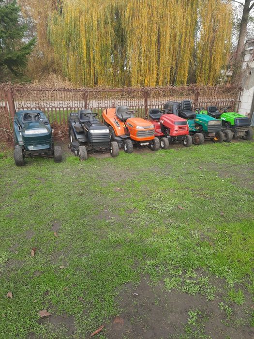 Traktorek kosiarka, pakiet traktorków 8 sztuk