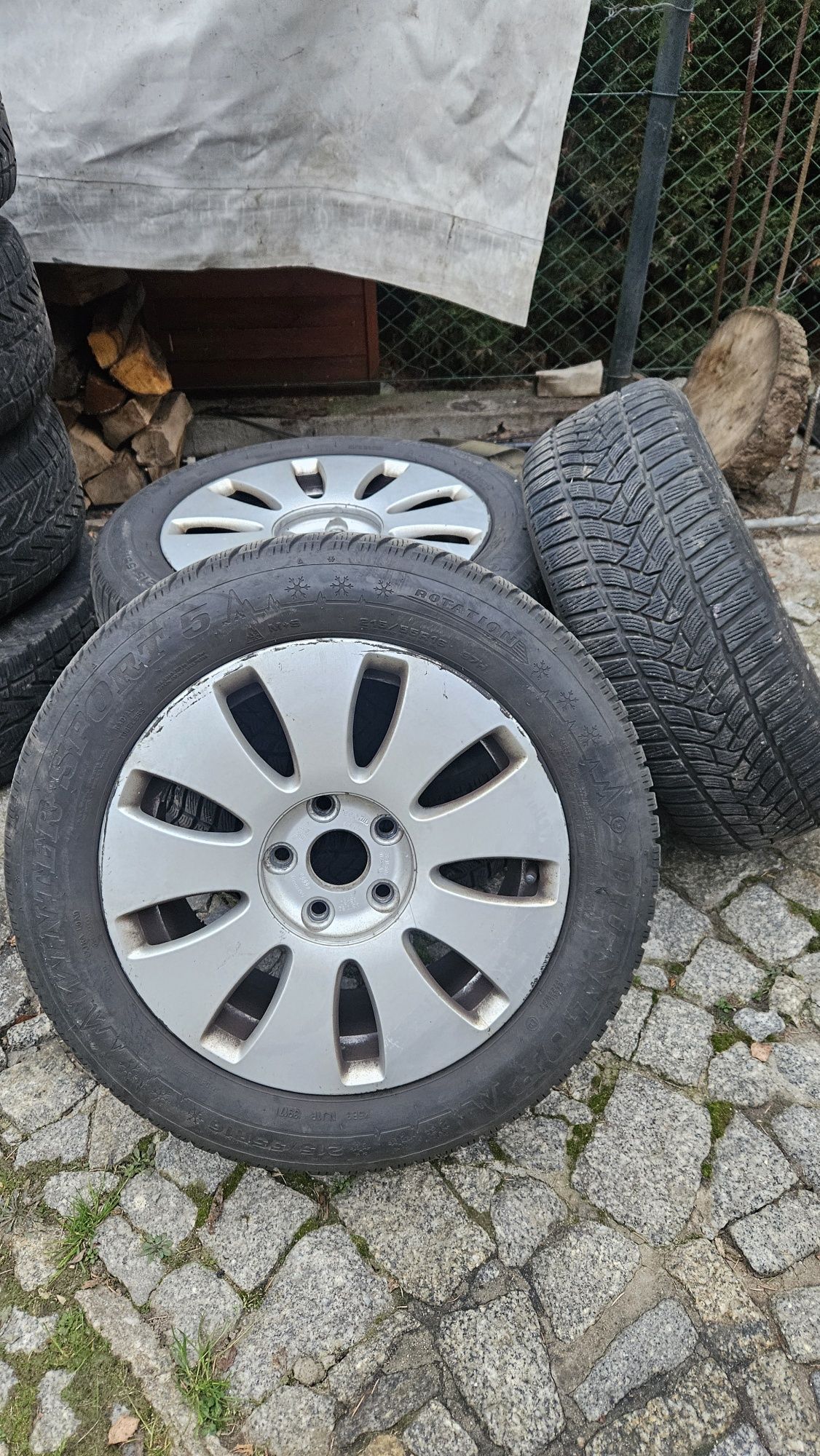 Alufelgi 16 audi a4 opony zimowe