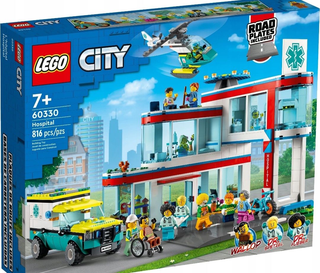 LEGO City 60330 Szpital nowy