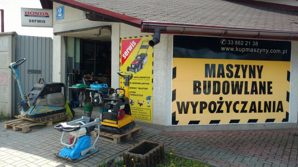 Wypożyczalnia sprzętu budowlanego - Łodygowice, Pogodna2