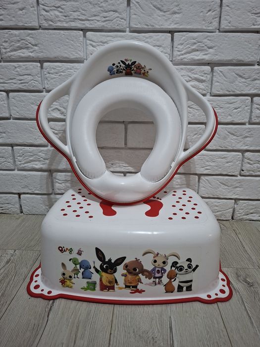 Nakładka na sedes + podnóżek