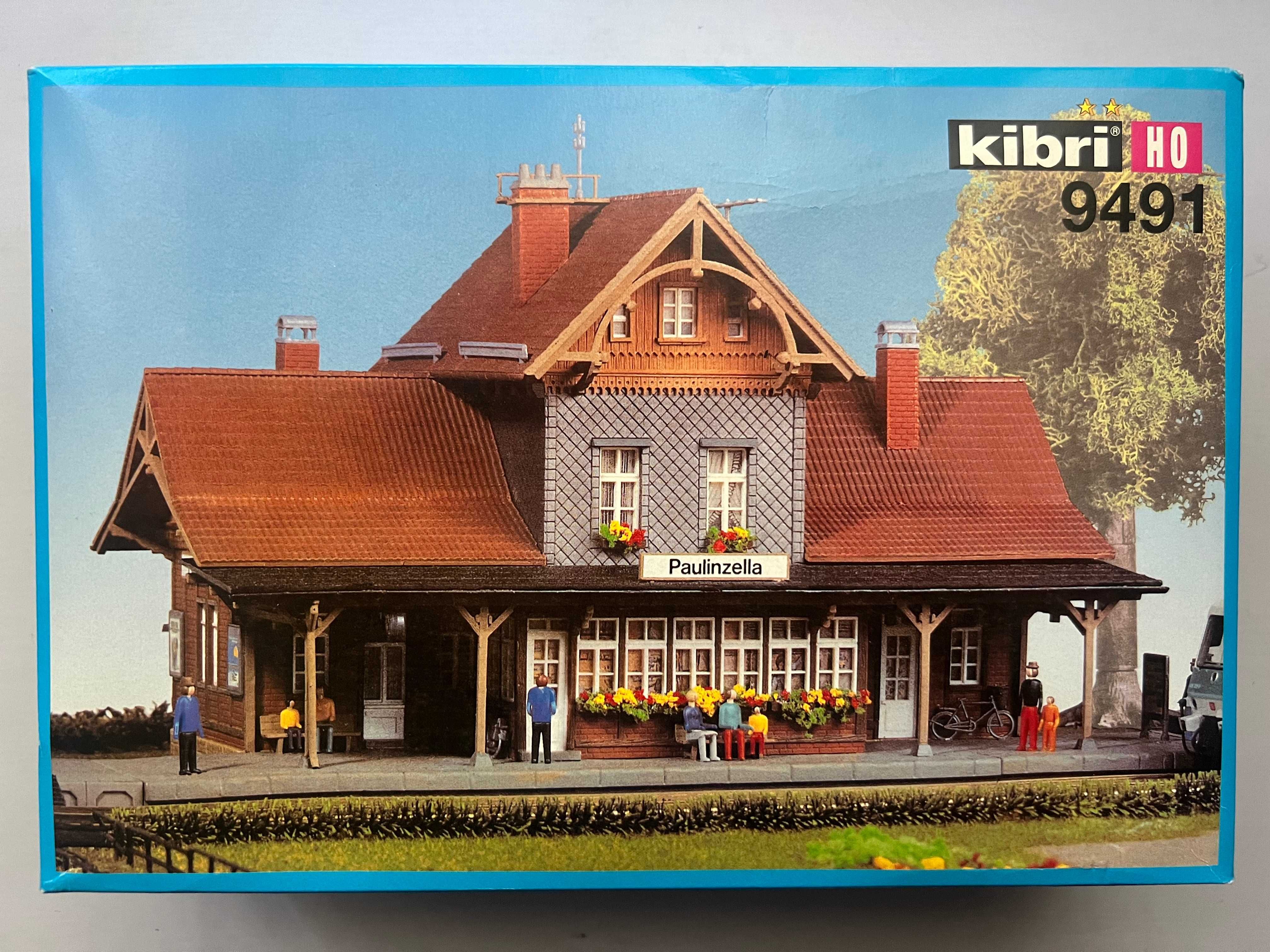 KIBRI 9491 Estação de Comboios Paulinzella, H0 1/87, Kit de Montagem