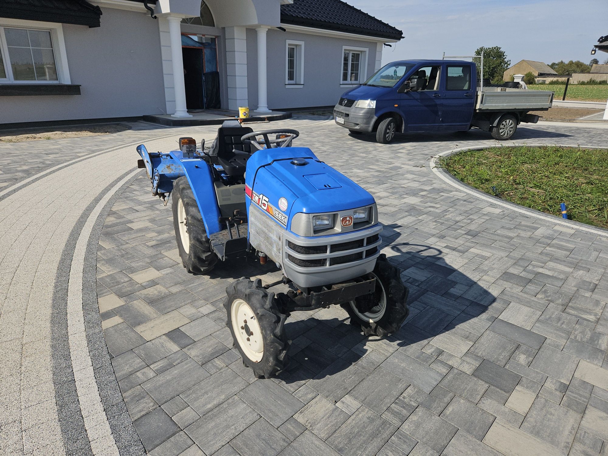 Ciągnik mini traktor traktorek iseki tm 15 ,3 cylindry glebogryzarka