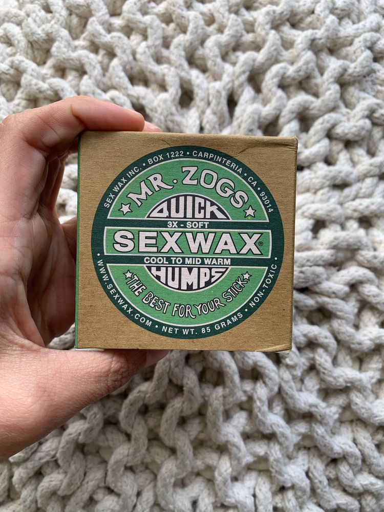 Sexwax parafina prancha surf