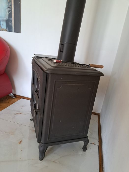 Piec kominkowy żeliwny Rustica 10 kW