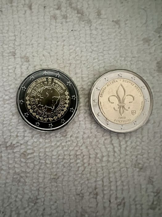 2 moedas unc escotismo e desenvolvimento sustentavel (2025)