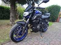 Yamaha MT07 2019r, A2, Gwarancja!!!