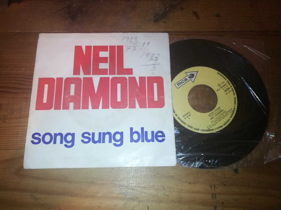 NEIL DIAMOND - Song Sung Blue / Gitchy Goomy (Ed PORT-1972) SINGLE