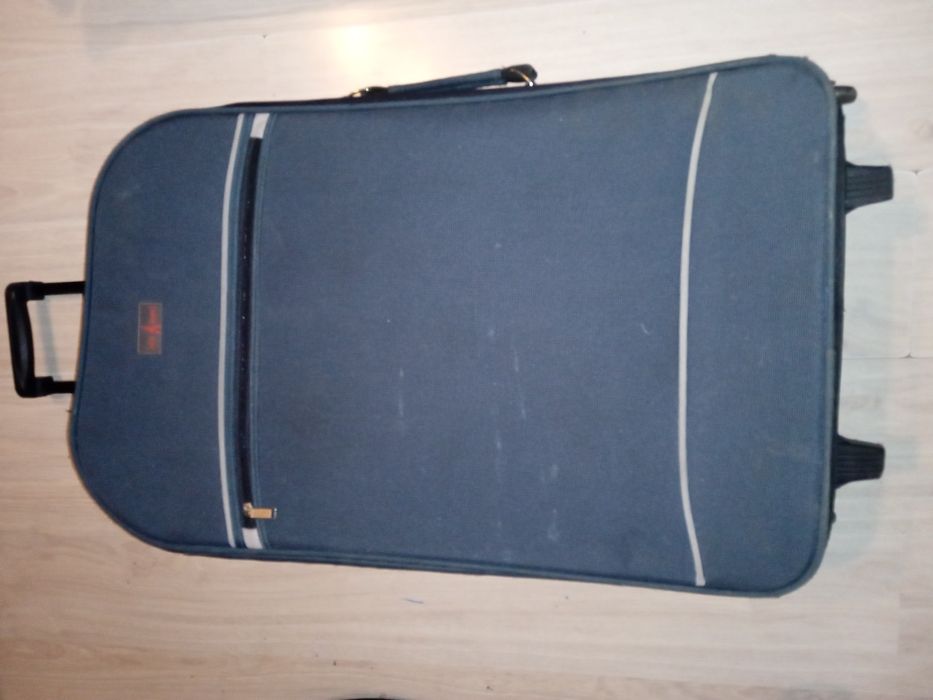 Сумка дорожная на колесах с выдвижной ручкой 76/37/32см