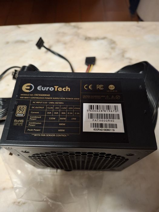 Fonte PC FATX600R40