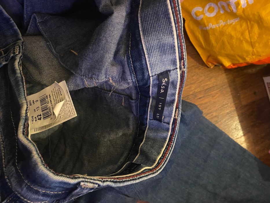 Calça de Ganga 1ST Level Em Bom Estado Tamanho 33