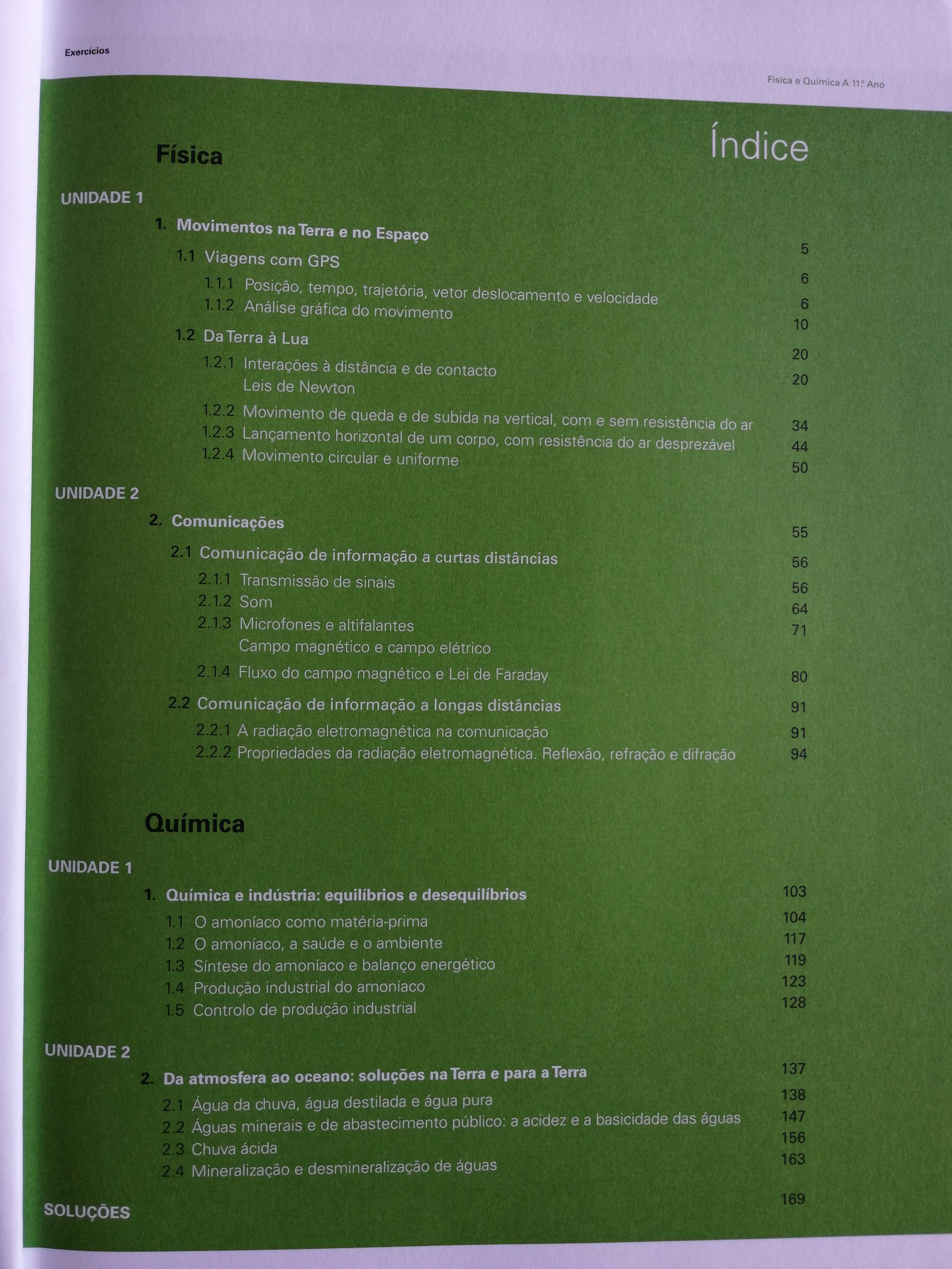 Livro física e química 11 ano