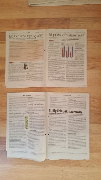 Vademecum ucznia i studenta broszury z gazety 11 broszur