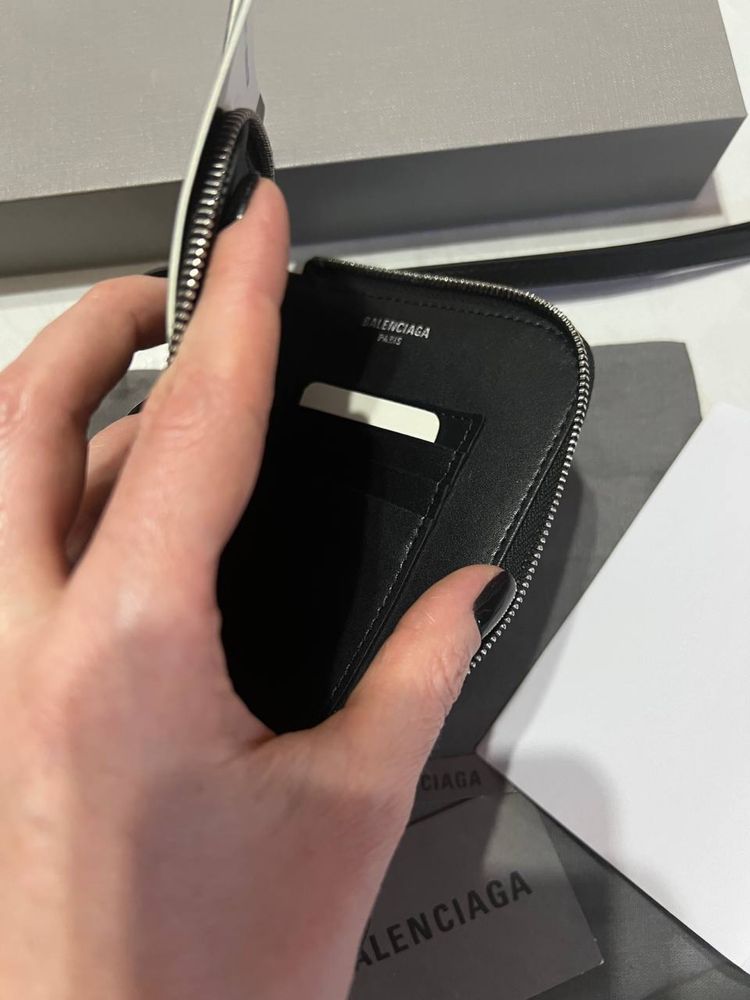 Кошелек/портмоне Balenciaga Passport Wallet Баленсиага премиум