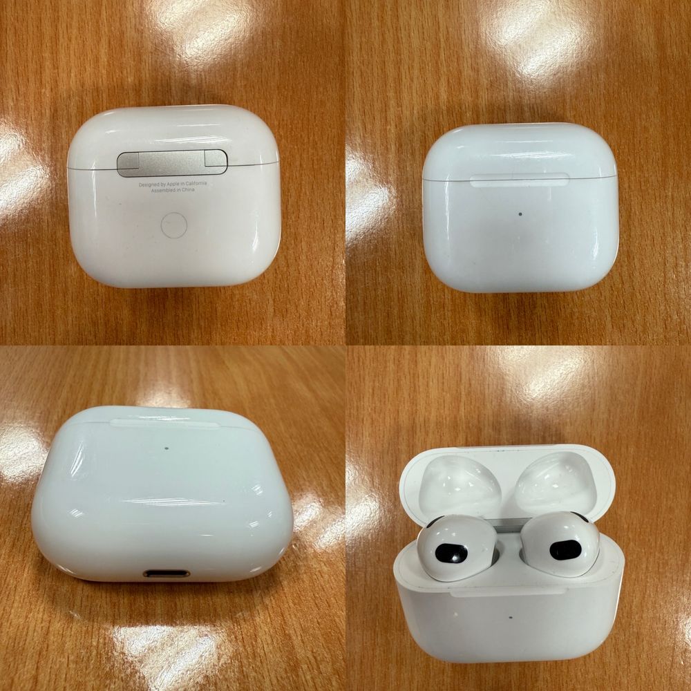 AirPods Apple 3rd  Original Generation with top-up Lightning Case.