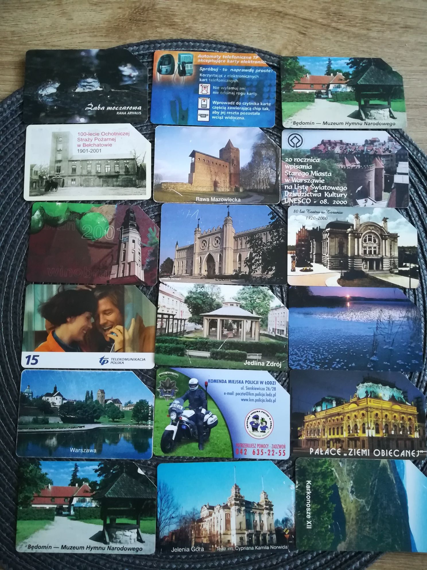 Sprzedam karty telefoniczne