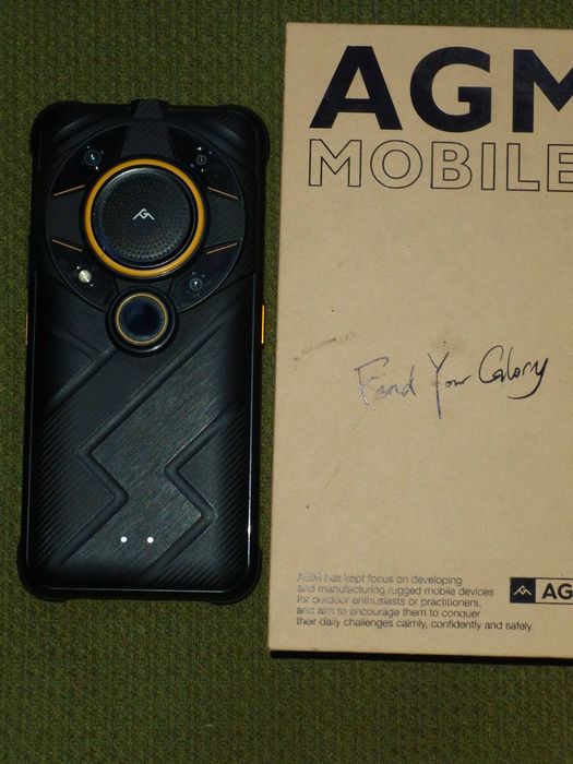Захищений AGM G2pro військовий смартфон , з термальною камерою.