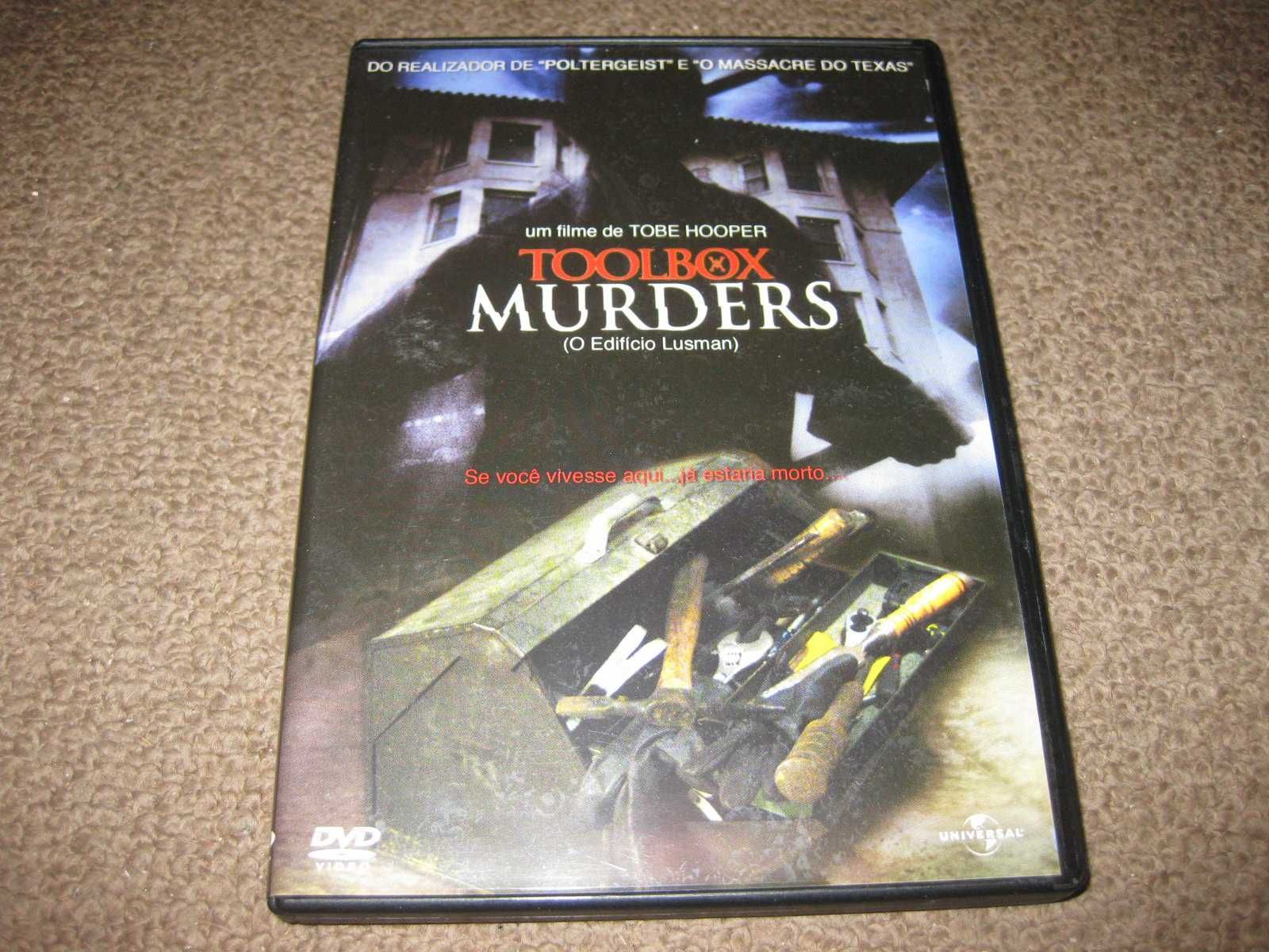 DVD "Toolbox Murders- O Edifício Lusman" de Tobe Hooper/Raro!