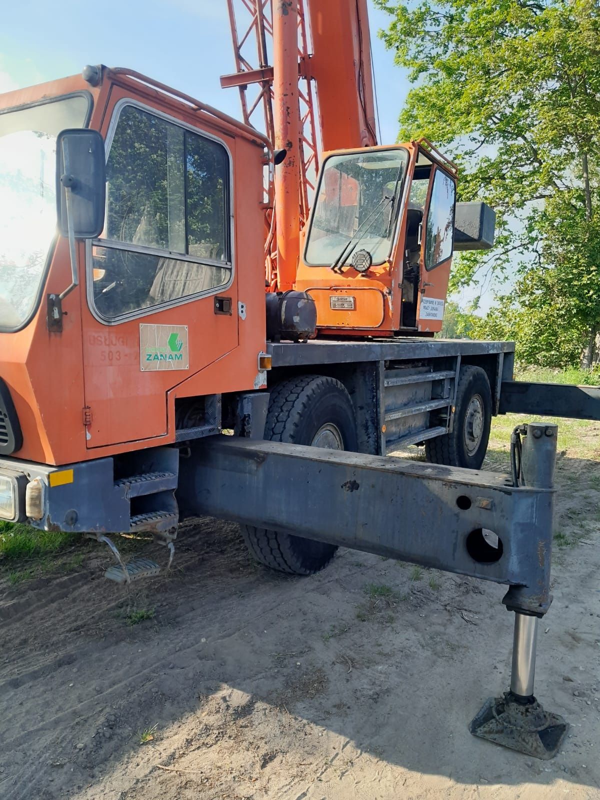 KRUPP Автокран 25т,39м